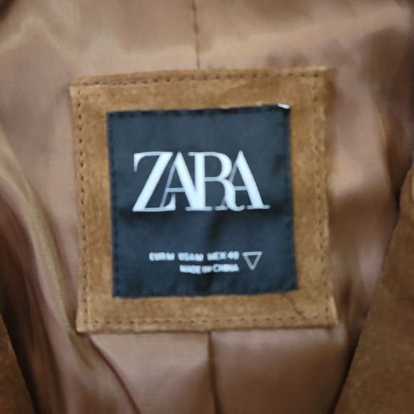 Zara suede jacket - Picture 3 of 4